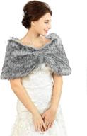 👰 campsis sleeveless women's wedding shawls: fashionable accessories at scarves & wraps логотип