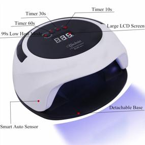img 2 attached to UV LED Nail Lamp With 36Pcs LEDs For Quick Drying And Gel Polish Curing - Ideal For Personal And Salon Use - TFSCloin 54W Nail Dryer Machine