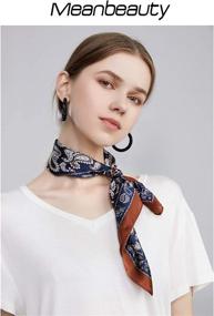 img 1 attached to Mulberry Wrapping Lightweight Neckerchief Sleeping Women's Accessories via Scarves & Wraps