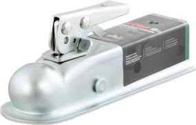 img 4 attached to 🚚 CURT 25153 Straight Tongue Trailer Coupler: Perfect Fit for 2-Inch Channel, 2-in Hitch Ball, with 3,500 lbs Capacity