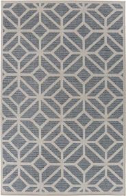 img 3 attached to Easy Clean Contemporary Geometric Rug - 5' X 7' Blue For Patio, Deck & Balcony Areas!