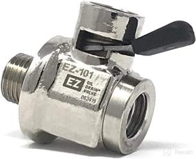 img 3 attached to 🔧 Effortless Oil Changes Made Easy with EZ (EZ-101) Silver 1/2"-20 UNF Thread Size Oil Drain Valve