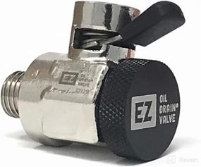 img 1 attached to 🔧 Effortless Oil Changes Made Easy with EZ (EZ-101) Silver 1/2"-20 UNF Thread Size Oil Drain Valve