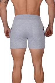 img 1 attached to YoungLA Men'S Classic Weight Lifting Shorts With Pockets - Perfect For Gym Workouts!