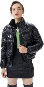 img 4 attached to 🧥 Shop the Trendiest Orolay Womens Winter Puffer Jacket with Fashion Pockets
