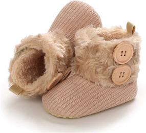 img 2 attached to IHPCARE Fashion Newborn Infant Toddler Boys' Shoes in Boots