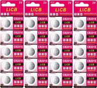 licb cr 2016 lithium battery, 3v coin cell pack of 20, for better button cell performance logo