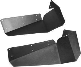 img 1 attached to 4-Piece Front and Rear Side Mud Flaps Mudguards Fender Flares Kit for Polaris RZR-4 900(2015-2018) RZR-S 900 RZR-S 1000(2015-2019) UTV
