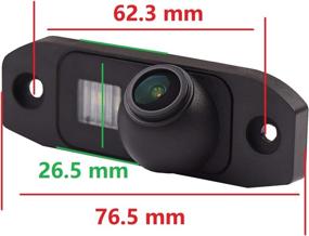 img 2 attached to 📷 High Definition 1280x720p Reversing Camera for Volvo V40 V50 V60 V70 V90 XC40 XC60 XC70 XC90 S40 S60 S70 S80L S90 C30 C70 C90 – Waterproof Night Vision with Screw + Screw Style