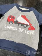 img 1 attached to 👶 Adorable Toddler Baby Boy Sweatshirt: Love You More Long Sleeve Top for Kids Ages 2-7 Years review by Jimmy Breaux