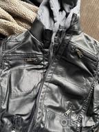 img 1 attached to 🧥 Optimized Search: Boys' Wantdo Leather Flight Bombers - Removable Jackets & Coats review by Bhanu Hays