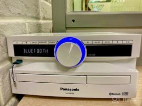 img 6 attached to Experience Dynamic Audio with Panasonic SC-UX100 CD & USB Wireless Bluetooth 300W Mini Hi-Fi System Shelf Stereo