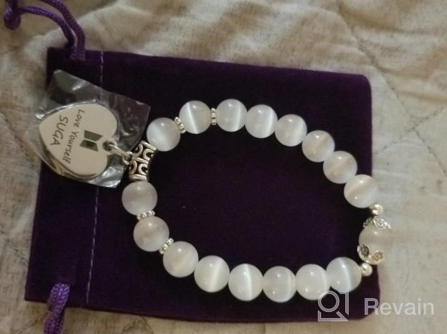 img 1 attached to 💜 Love Yourself: Map of My Soul Bracelet - Stylish Army Jewelry for Dedicated Bangtan Boys Fans & Girls! review by Leslie Villanueva