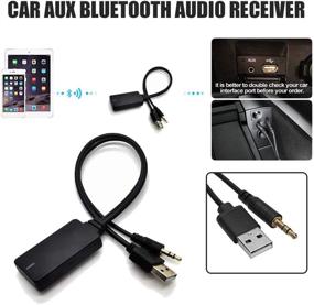 img 2 attached to Enhance Your BMW Audio Experience with CHELINK Wireless Bluetooth Music Receiver Adapter