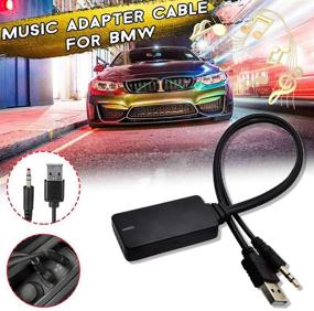 img 1 attached to Enhance Your BMW Audio Experience with CHELINK Wireless Bluetooth Music Receiver Adapter