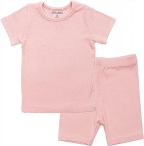 img 4 attached to AVAUMA Kids Pajama Set - Baby Boys Girls Snug Fit Ribbed Sleepwear PJs For Daily Life Style