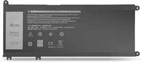 img 4 attached to Dell 7778 7779 7773 P30E 7353 3579 3779 5587 7588 Laptop BatteryMon 33YDH PVHT1 81PF3 DNCWSCB6106B 56Wh 15.2V Replacement Battery