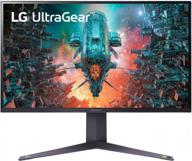 lg ultragear 32gq950 b displayhdr freesync 4k, 144hz, height adjustment, adaptive sync, pivot & tilt adjustment, ‎32gq950-b.aus, ips логотип