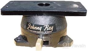 img 3 attached to 🔭 Johnny Ray JR-207 Marine Portable Sonar Swivel Mount, 1.25" x 5.5", Top Lever Release, Black Finish