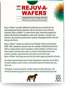 img 3 attached to 🐾 Sun Chlorella Rejuv-A-Wafers: Premium Daily Superfood Supplement for Dogs, Cats & Other Animals - Enriched with Green Microalgae & Eleuthero Bits - Boost Immune Defense, Gut Health - 60 Wafers