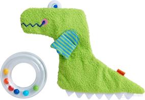 img 1 attached to HABA Crocodile Clutching Removable Teething