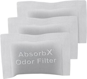 img 4 attached to 🗑️ iTouchless AbsorbX Odor Filters: Eliminate Garbage Smells & Enhance Odor Control in 8 Gal+ Trash Cans with Deodorizer Compartment