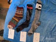 img 1 attached to Men'S Thermal Wool Socks - Pack Of 5 Thick And Cozy Socks For Hiking, Winter And Cold Weather Boots review by Billy Stull