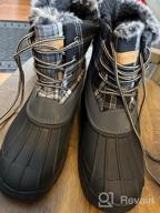img 1 attached to ASHION Women'S Waterproof Duck Boots - Perfect For Snow, Combat And Rain review by Leah Johnson