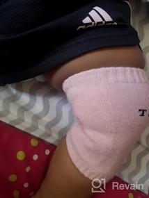 img 8 attached to Unisex Baby Toddlers Kneepads: BOSONER Anti-Slip Knee And Anti Slip Socks, Best Infant Gift For Boys & Girls (Black Dark Grey)