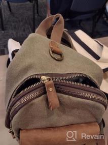 img 5 attached to Versatile Canvas Sling Bag - Perfect Crossbody Backpack & Shoulder Rucksack For Men And Women