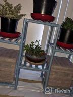 img 1 attached to Get Organized With A Multifunctional Plant Stand For Indoor And Outdoor Décor - Perfect For Every Room In Your Home! review by Dewey Galyon