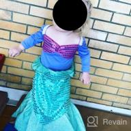 img 1 attached to Glittering Mermaid Costume For Little Girls – ReliBeauty'S Sequin Dress Collection review by Mandela Buycks