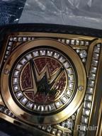 img 1 attached to Official WWE World Heavyweight Championship Title Belt (2014) - Unisex, Multicoloured, One Size review by Todd Cobb