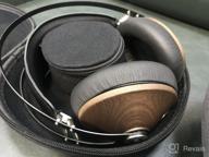img 1 attached to Upgrade Your Audio Experience with Meze 99 Classics Walnut Silver Wired Over-Ear Headphones with Mic and Self Adjustable Headband review by Lorz Batan ᠌
