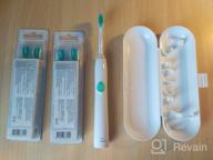 img 1 attached to Philips Sonicare EasyClean HX6511 sonic toothbrush, white review by Nurul ᠌