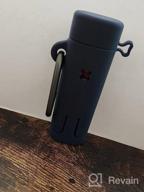img 1 attached to Fironst Silicone Protective Case Cover With Metal Carabiner For Pax 3 And Pax 2 - Anti-Scratch And Shock-Absorbing Rubber Skin Sleeve Wrap Compatible With Pax Accessories (Black) review by Stephen Lunn