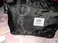 img 1 attached to Waterproof Weekender Bag - ZGWJ Travel Duffel Tote For Swim, Sports, Gym - Foldable And Expandable review by Anthony Bandzz