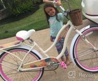 img 1 attached to Ride In Style With The Huffy 24" Panama Jack Women'S Beach Cruiser Bike In Sky Blue review by Matthew Sytniak