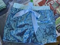 img 1 attached to Sparkle And Shine: Cilucu Baby Girls Sequin Shorts For Toddlers review by Shawn Hodges