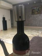 img 2 attached to Circle Joy Electric Wine Accessories Set Electric Corkscrew with Wine Accessories 4 b1 with Battery Powered Circle Joy Electric Wine Accessories GIFT SET (CJ-TZ02) CN, silver review by Celina Olivia Leja ᠌