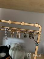 img 1 attached to Multi-Functional Jewelry Holder With Drawer For Necklaces, Rings, Bracelets, And Watches - Teamkio Jewelry Organizer And Stand review by Curtis Thilges