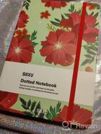 img 1 attached to A5 Siixu Dotted Journal For Bullet Journaling - Hardcover Writing Notebook With Dot Grid, 160 Pages & Floral Design (5.8" X 8.2") review by Aries Greene