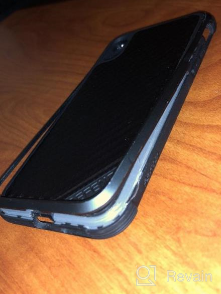 img 1 attached to X-Doria Defense Lux IPhone X Case - Military Grade Drop Protection In Sleek Black Carbon Fiber Design review by Jim Kriegshauser