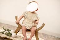 img 1 attached to Chic Baby Girl Lace Romper For Boho Style Newborn Photography Outfits review by Ashley Gomez