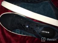 img 1 attached to BUZU Fashion Sneakers – Lightweight and Breathable Men's Shoes review by Daniel Icyblue