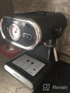 img 1 attached to Rozhkovy coffee maker Kitfort KT-702, black review by Ada Lech (Ada Lech) ᠌