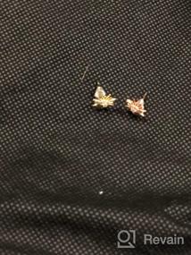 img 7 attached to 💎 Sterling Silver Star of David Stud Earrings with CZ - Jewelry Gifts for Women, Teens, and Girls