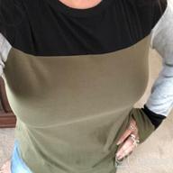 img 1 attached to Women'S Long Sleeve Color Block Tunic Tops By Minthunter - Cute & Stylish! review by Will Aesthetics