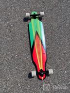 img 1 attached to Experience Smooth Cruising With Volador'S 40Inch Maple Longboard review by Mark Fleming