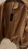 img 1 attached to Stylish And Sustainable: Bellivera Women'S Oversize Vegan Leather Blazer Coat With Button Front review by Jeff Pfaff
